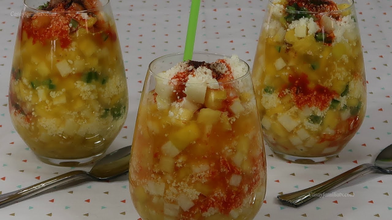 GAZPACHO DE FRUTAS TRADICIONAL 🇲🇽 &iexcl;REFRESCANTE, PICANTE y LLENO DE SABOR MEXICANO!