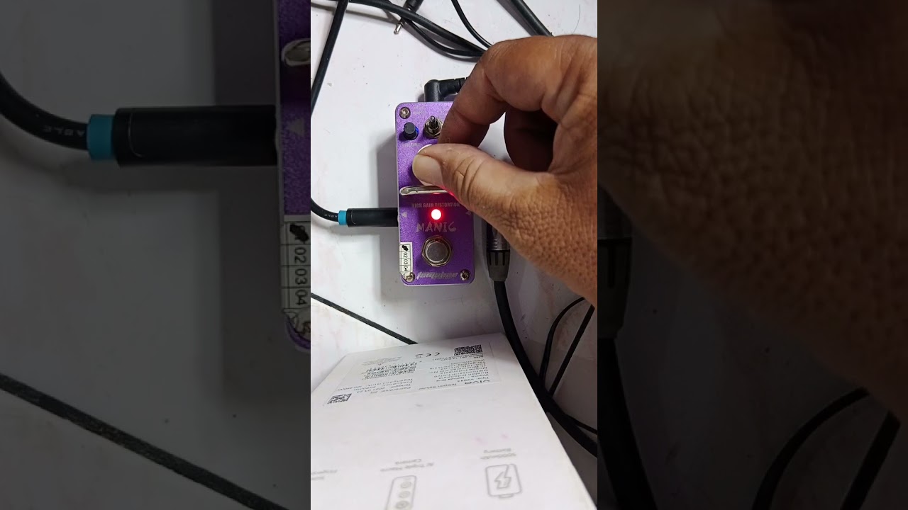 EFEK GITAR PEDAL AROMA  TOMSLINE AMC 3 AMC3 MANIC HIGH GAIN DISTORTION @opiepaypay4714