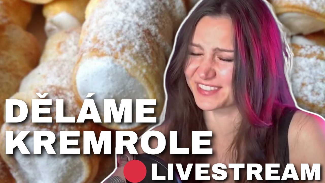 Dělám poprvé Kremrole! | COOKING STREAM