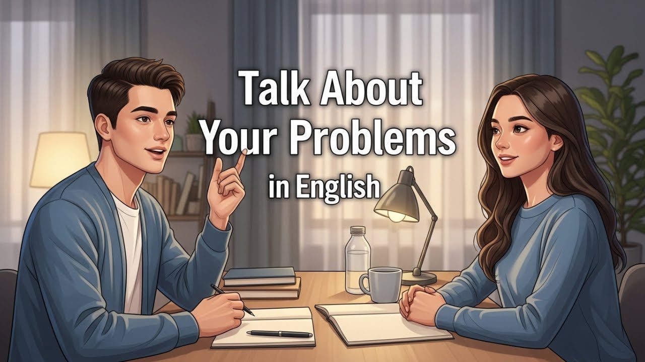 How to Talk About Daily Struggles in English  Real Life English Conversation Practice