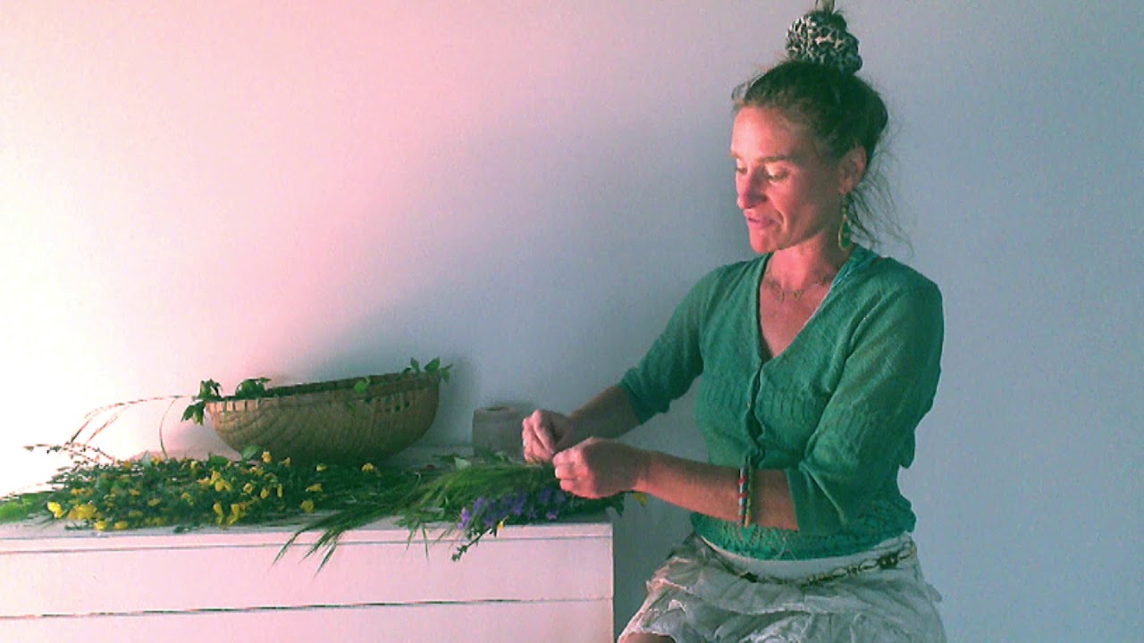 Sarah Hyams Green Man Mask Making Workshop | Artist in the Class