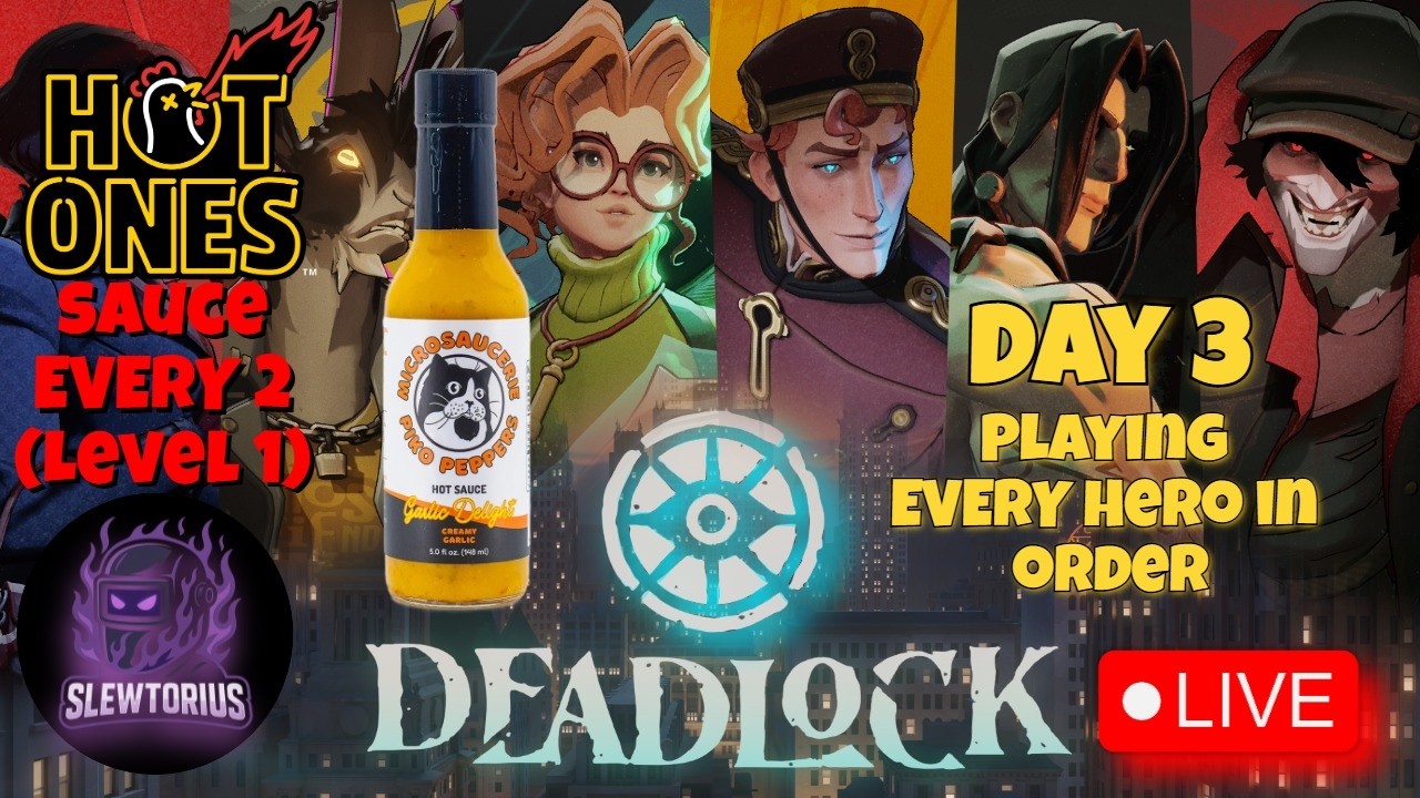 ‼️PLAYING EVERY HERO IN ORDER‼️Deadlock Challenge (Day 3)