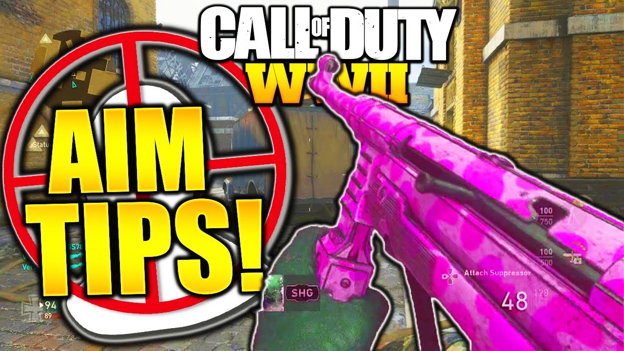 COD WW2 HOW TO AIM BETTER IN WORLD WAR 2! HOW TO GET PERFECT AIM & IMPROVE YOUR ACCURACY IN COD WW2!