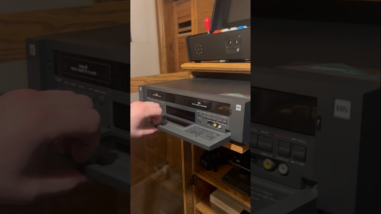 my not so new vhs player from the 80's