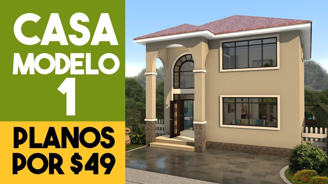 Casa Modelo 1 - Casa Tour + Planos