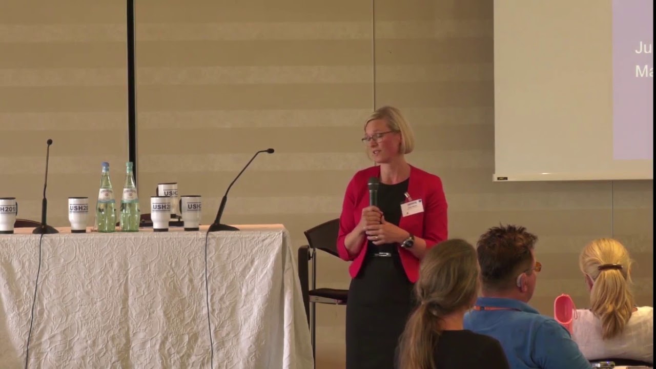 USH2018 Julia Moser Die Sicht einer Betroffenen auf das Usher-Syndrom