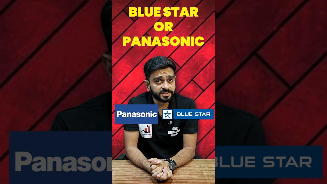 🔥 Blue Star vs Panasonic💥❄️Split AC Comparison! #shorts #shortvideo #short #bluestarac #panasonicac