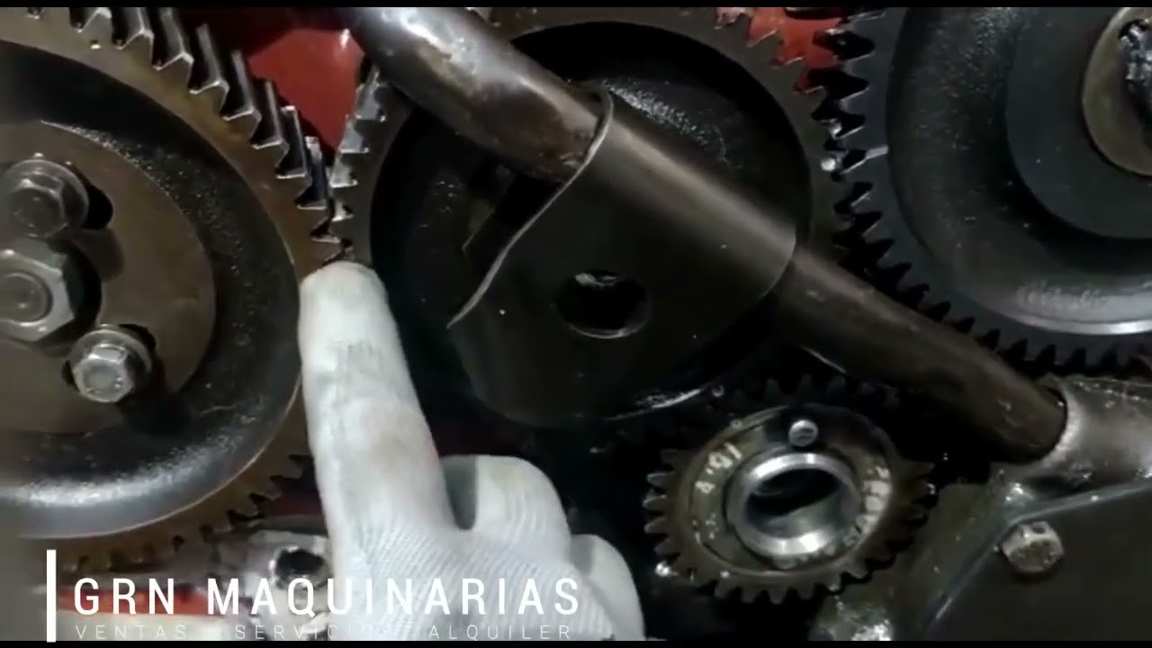 SINCRONIZACIÓN Y ARRANQUE / MOTOR DEUTZ  913 G/ 3 CILINDROS.