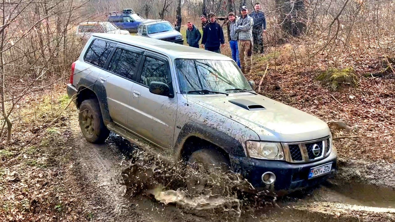 Стоковый или тюнингованный Nissan Patrol?! Захватывающая ВНЕДОРОЖНАЯ БИТВА