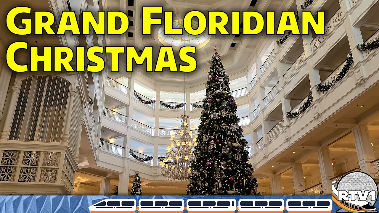 2020 Christmas Decorations at Disney's Grand Floridian Resort | Walt Disney World