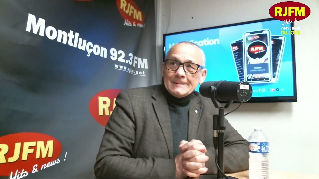 Patrick Capon, maire de Marcillat en Combraille
