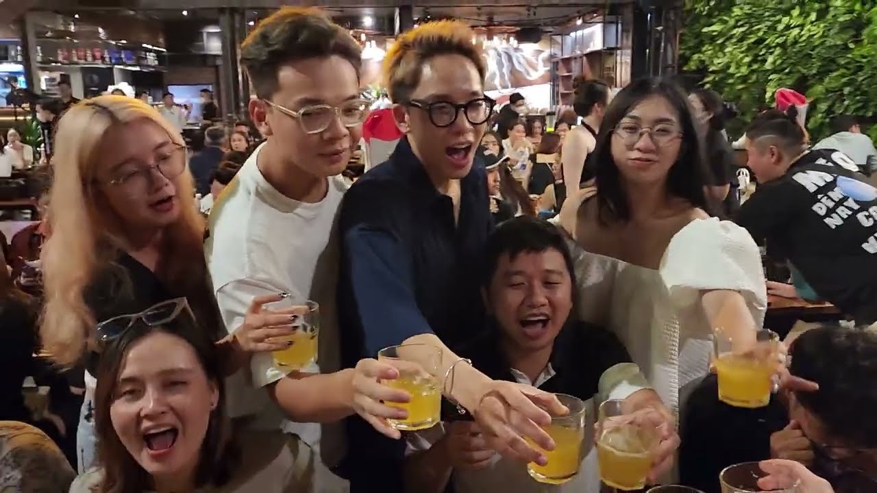 Quẩy sập The Gang nhân dịp Sếp Huy, Hải Triều Duy Thẩm vào chơi!!!