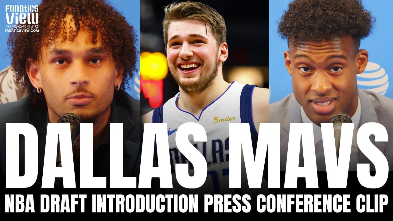 Dereck Lively II & Olivier-Maxence Prosper Explain Excitement to Play With Luka Doncic in Dallas
