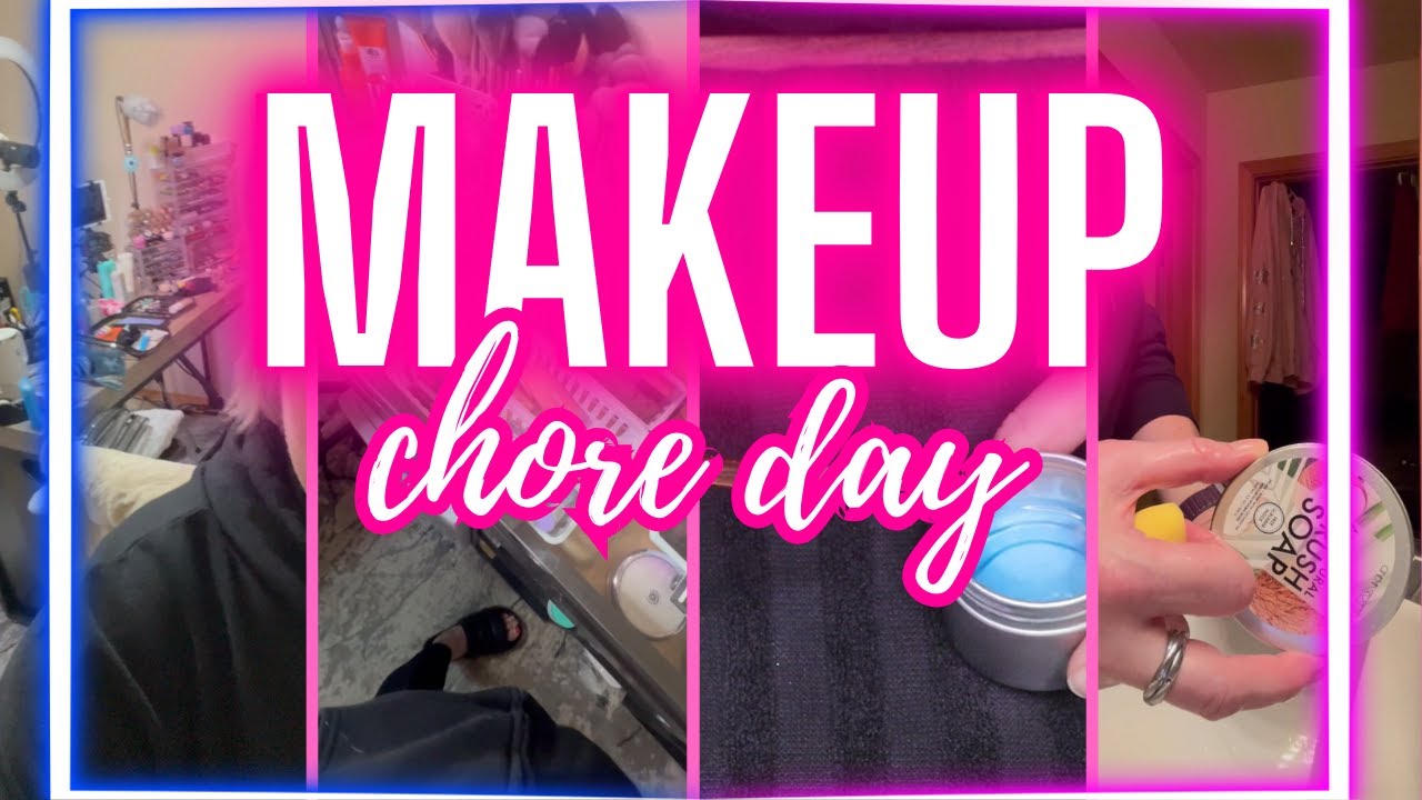 MAKEUP CHORES || A Day In The Life of the Makeup Obsessed
