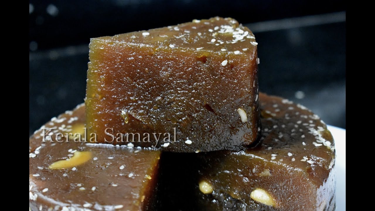 Kozhikode Special Black Halwa || Kerala Bakery Special Halwa || Diwali Sweet || Recipe in Tamil