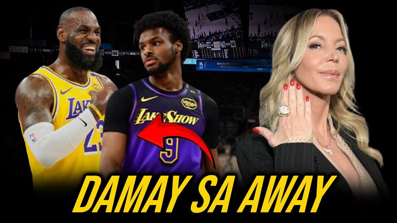 Lebron at Bronny James DAMAY Pa sa AWAY PAMILYA sa Lakers