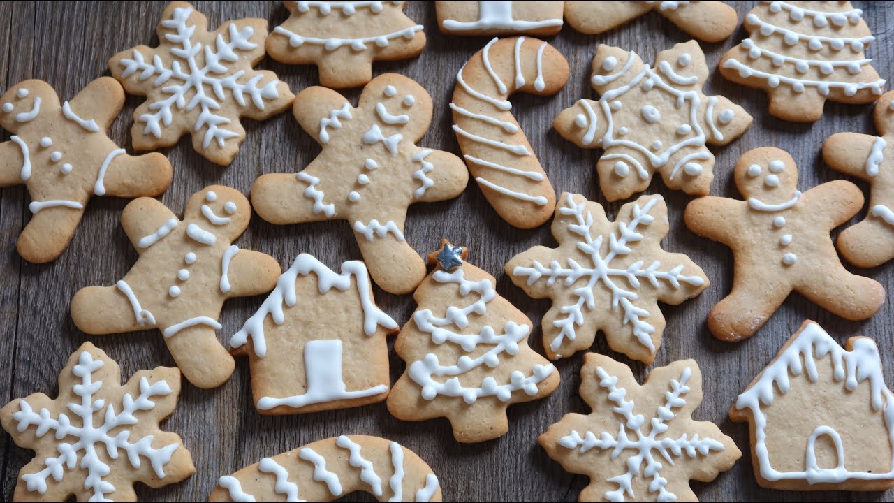 Galletas de navidad decoradas. RECETA F&Aacute;CIL