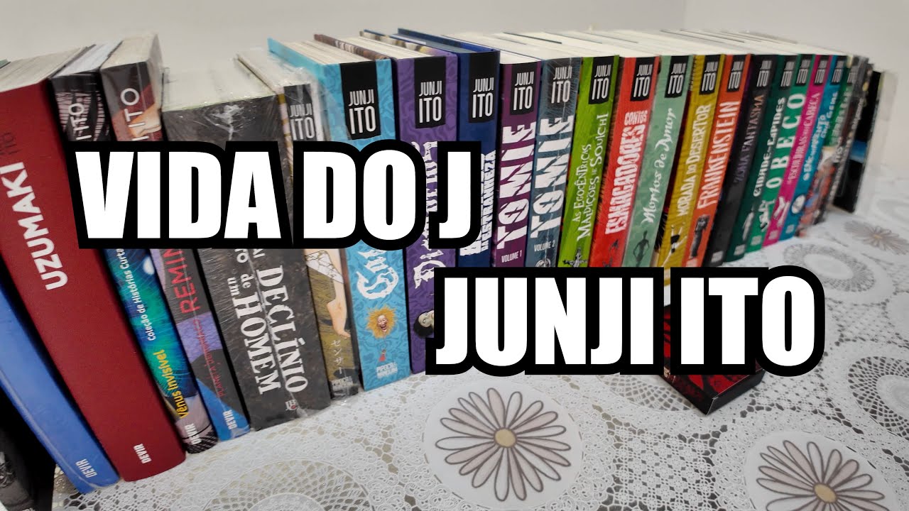 Junji Ito no Brasil: A Coleção Completa de Obras, Cards e Capas Exclusivas!