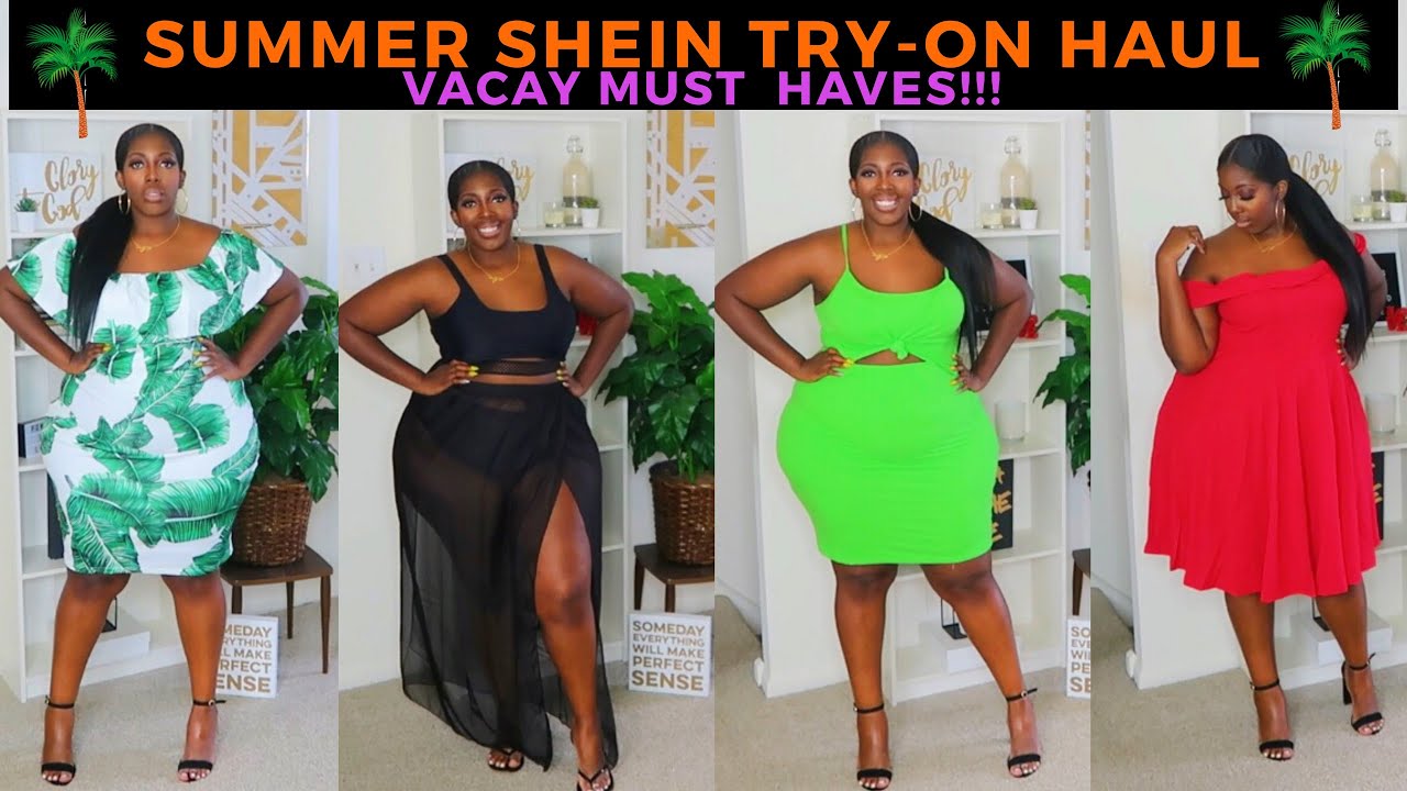 Summer 2019 Shein Plus-Size Haul | Vacation Must Haves!