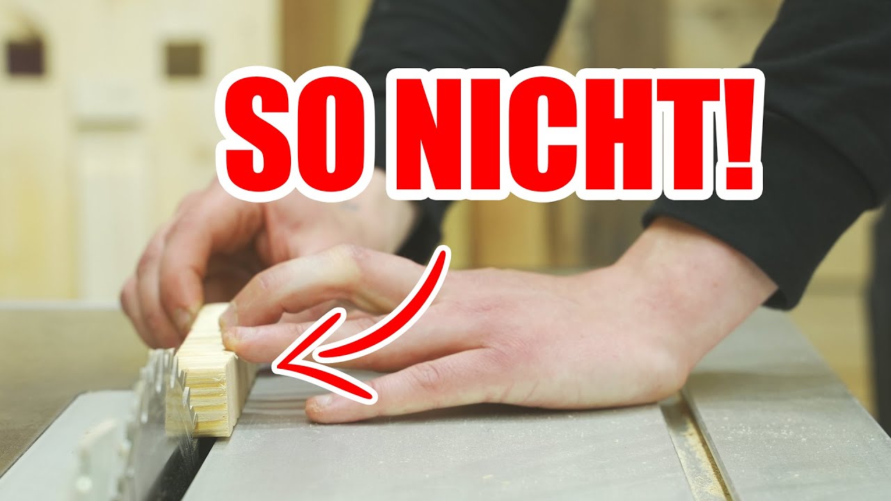 Diese drei Vorrichtungen braucht jede Kreissäge: Kurzer Sicherheitslehrgang an der Kreissäge