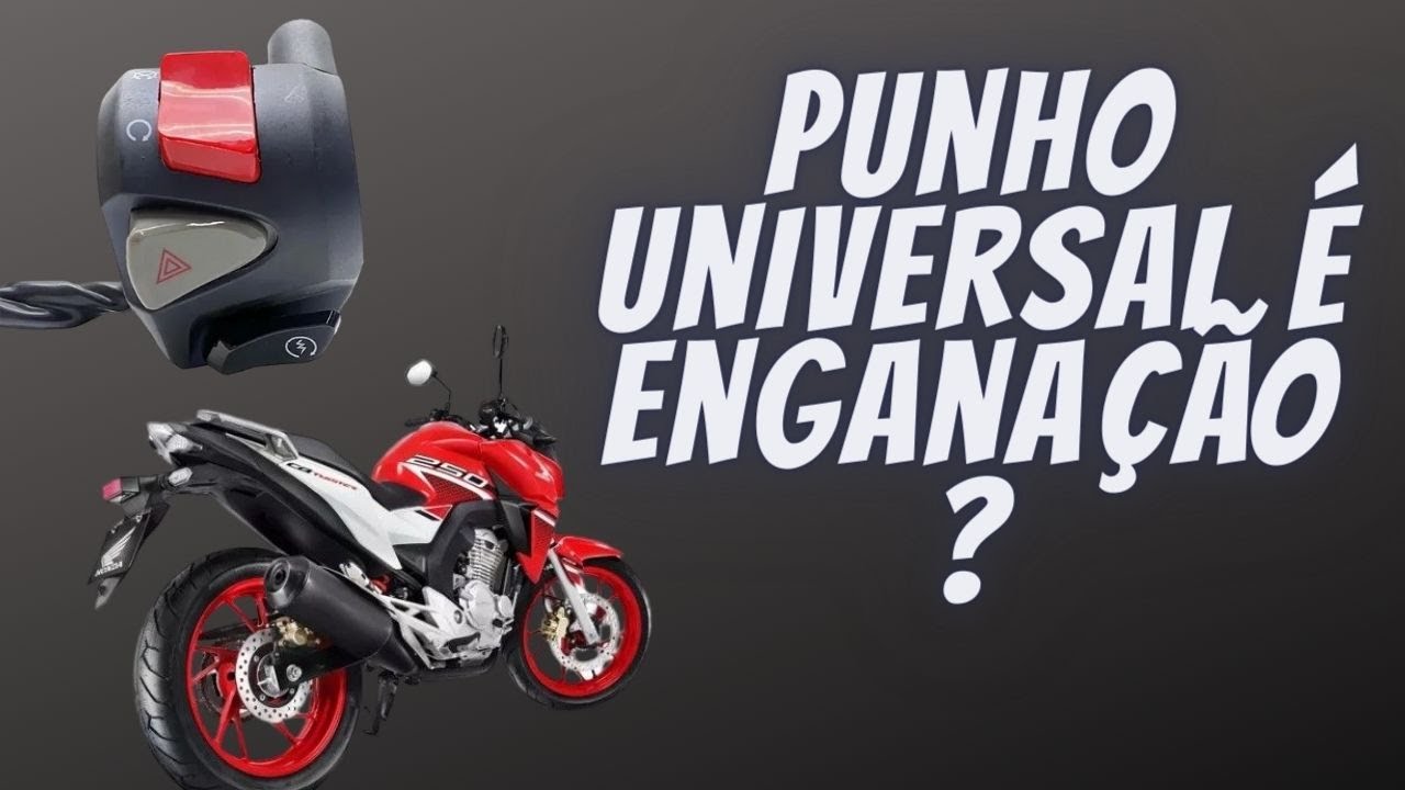 Cuidado! punho de CB 500 pode te dar dor de cabeça/ Instalação completa na CB 250 Twister