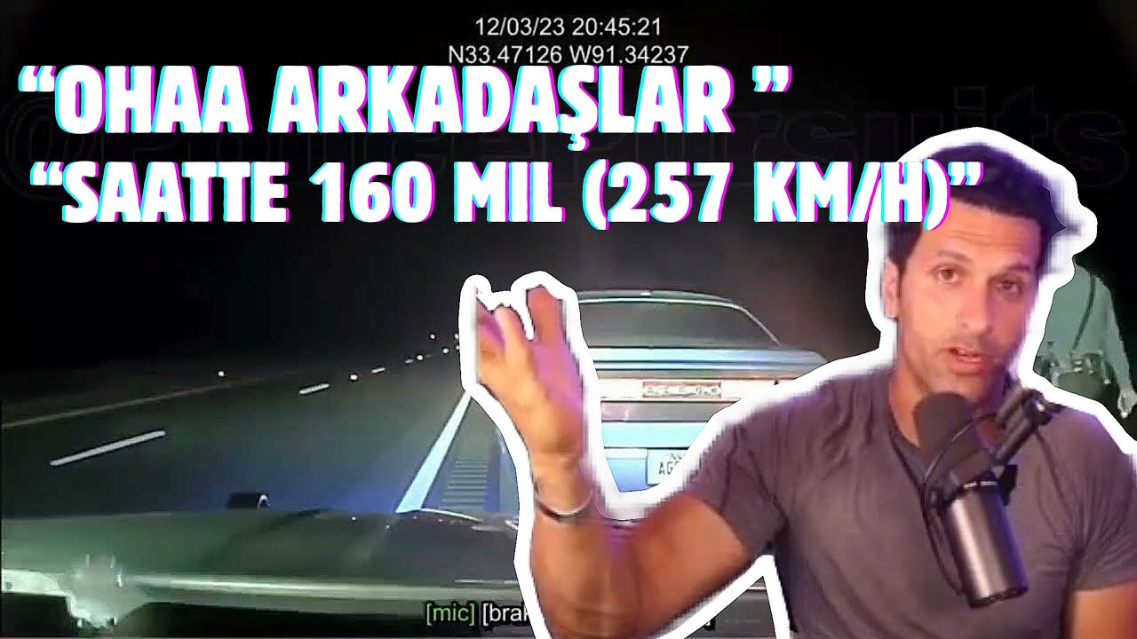 AMERİKALI AYNASIZ “KORKUNÇ TEHLİKELİ KAZALARI” İZLİYOR