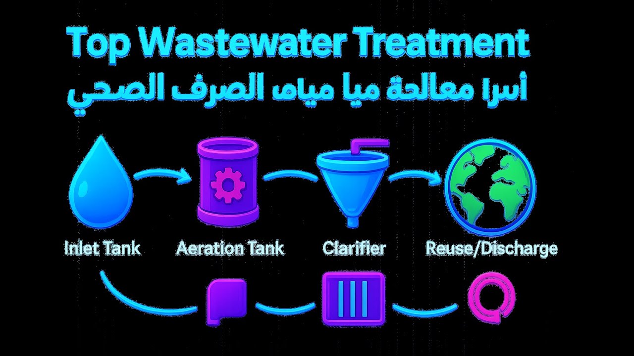 Top Wastewater Treatment | أسرار معالجة مياه الصرف الصحي