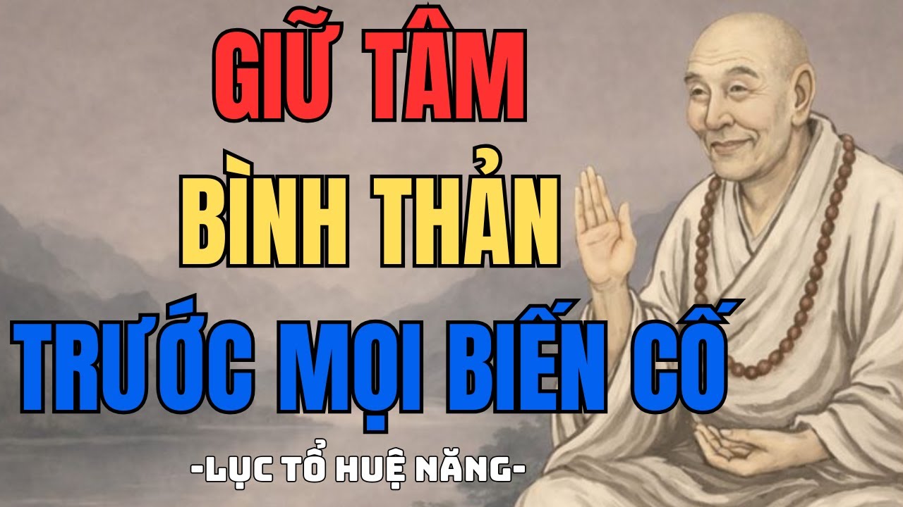 Lục Tổ Huệ Năng | Giữ tâm không động trước miệng đời và mọi biến cố
