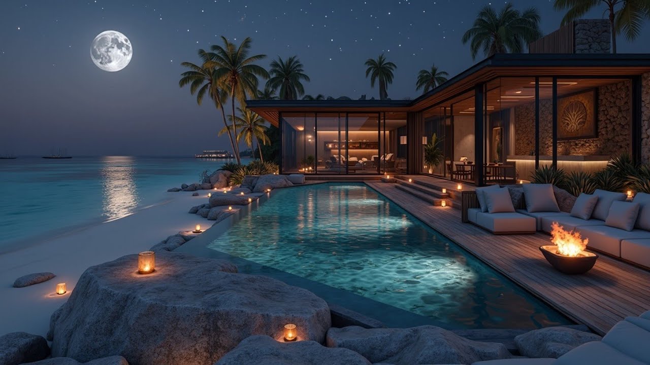Relaxing ASMR Ocean Waves | Serene Beach Music for Sleep & Deep Relaxation