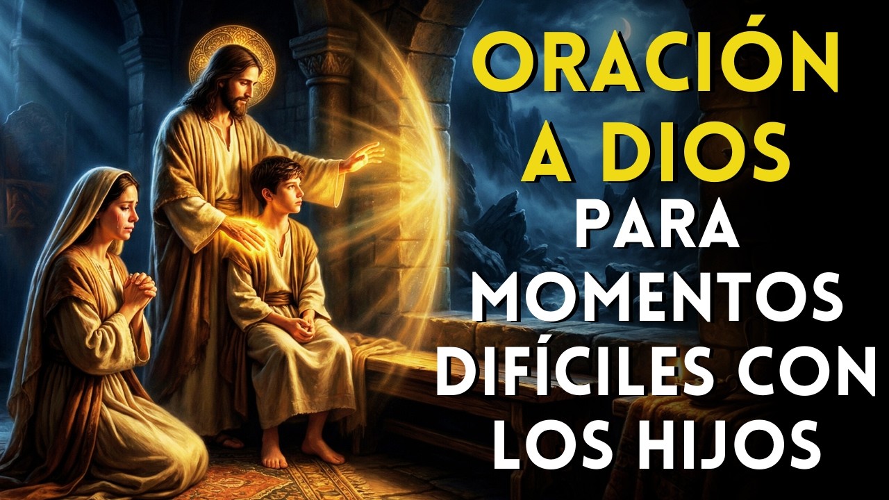 En MOMENTOS DIFÍCILES con tus HIJOS | Poderosa Oración a DIOS 🙏