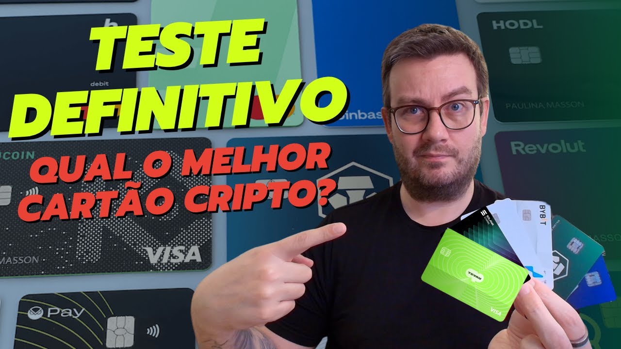 Teste definitivo dos melhores cart&otilde;es de criptomoedas!