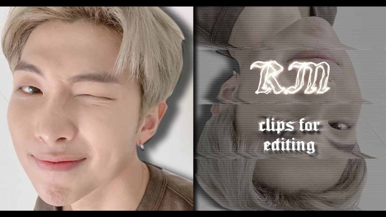 Namjoon twixtor clips for edits (hard/hot)