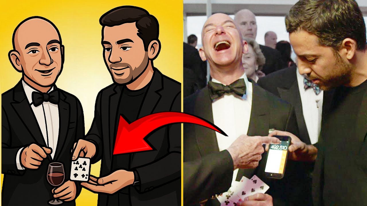 Дэвид Блейн Раскрыт секрет карточного фокуса Джеффа Безоса!