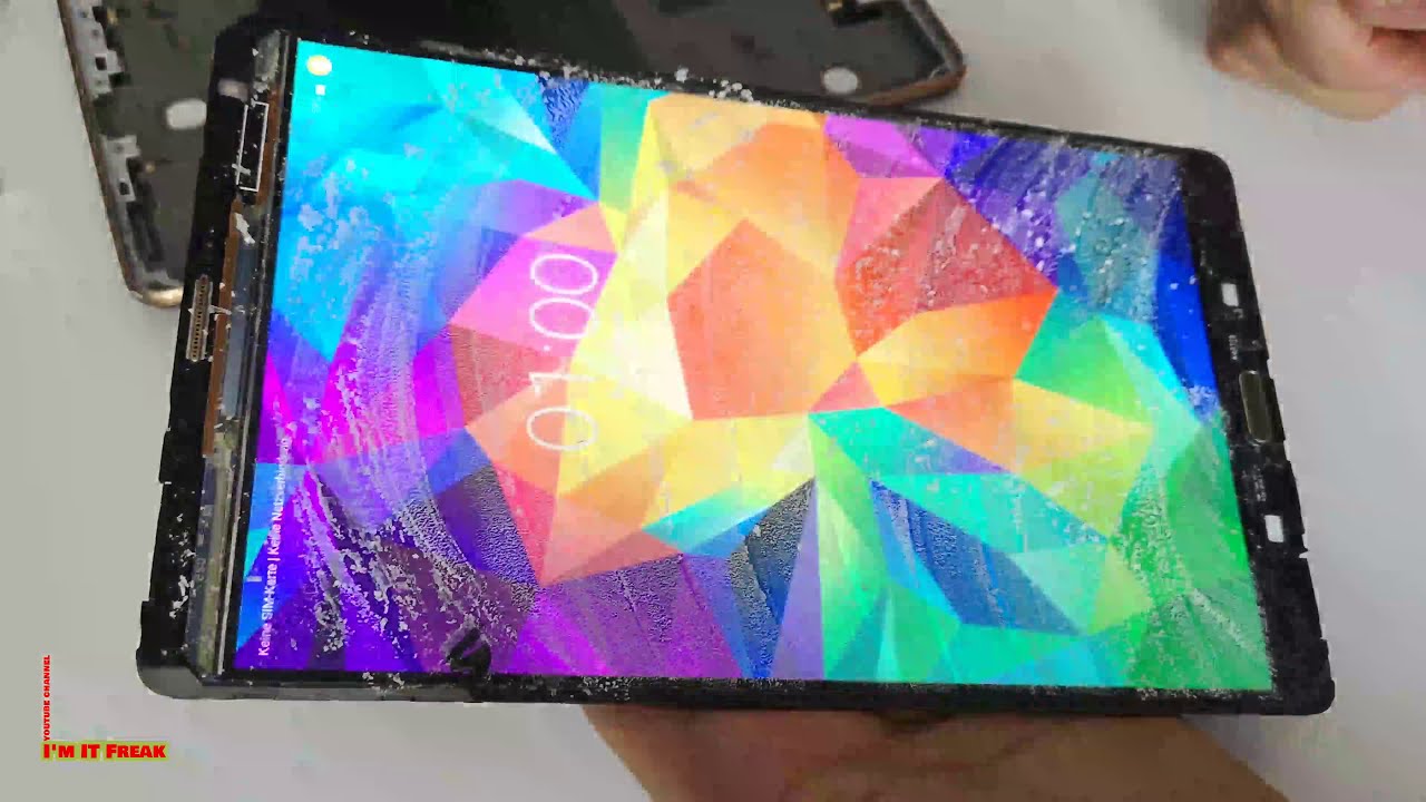 Galaxy tab S 8.4 sm-t705 Glass ONLY replacement+Bass Music