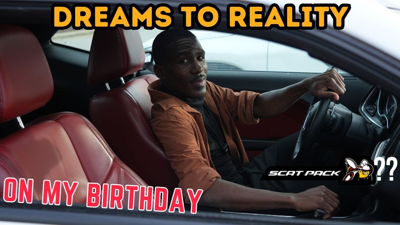 BIRTHDAY SURPRISE I Drove My Dream Car!