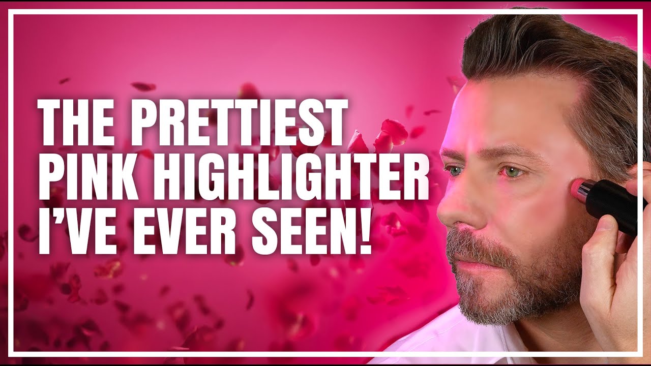 THIS MIGHT BE THE PRETTIEST PINK HIGHLIGHTER I'VE EVER SEEN!