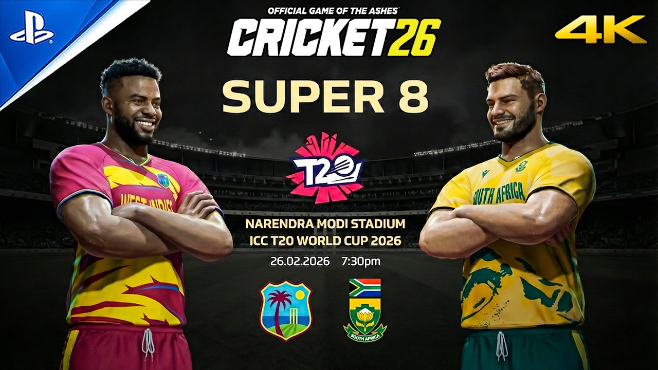 RACE TO THE SEMIS! 🏆Can West Indies Stop South Africa? | T20 WC 2026 Super 8