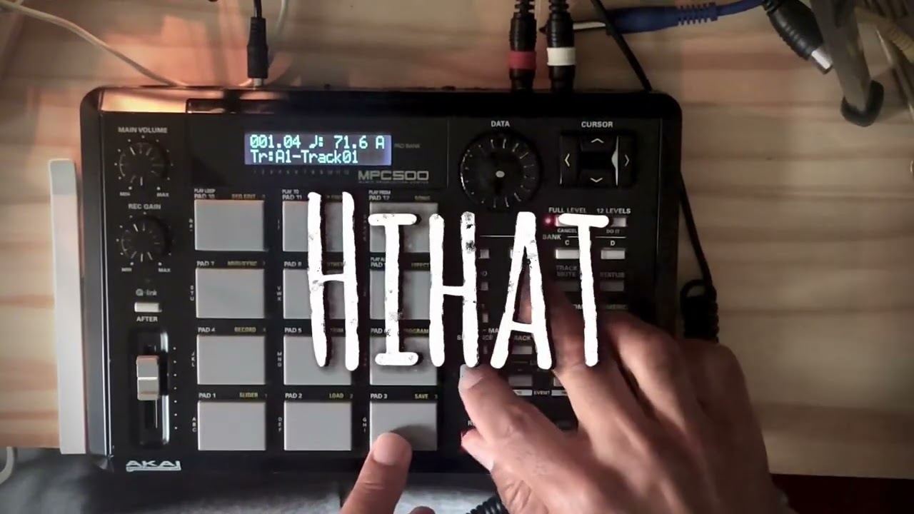 Slow, Dark, and Jazzy Boombap Beat - MPC500 Workflow
