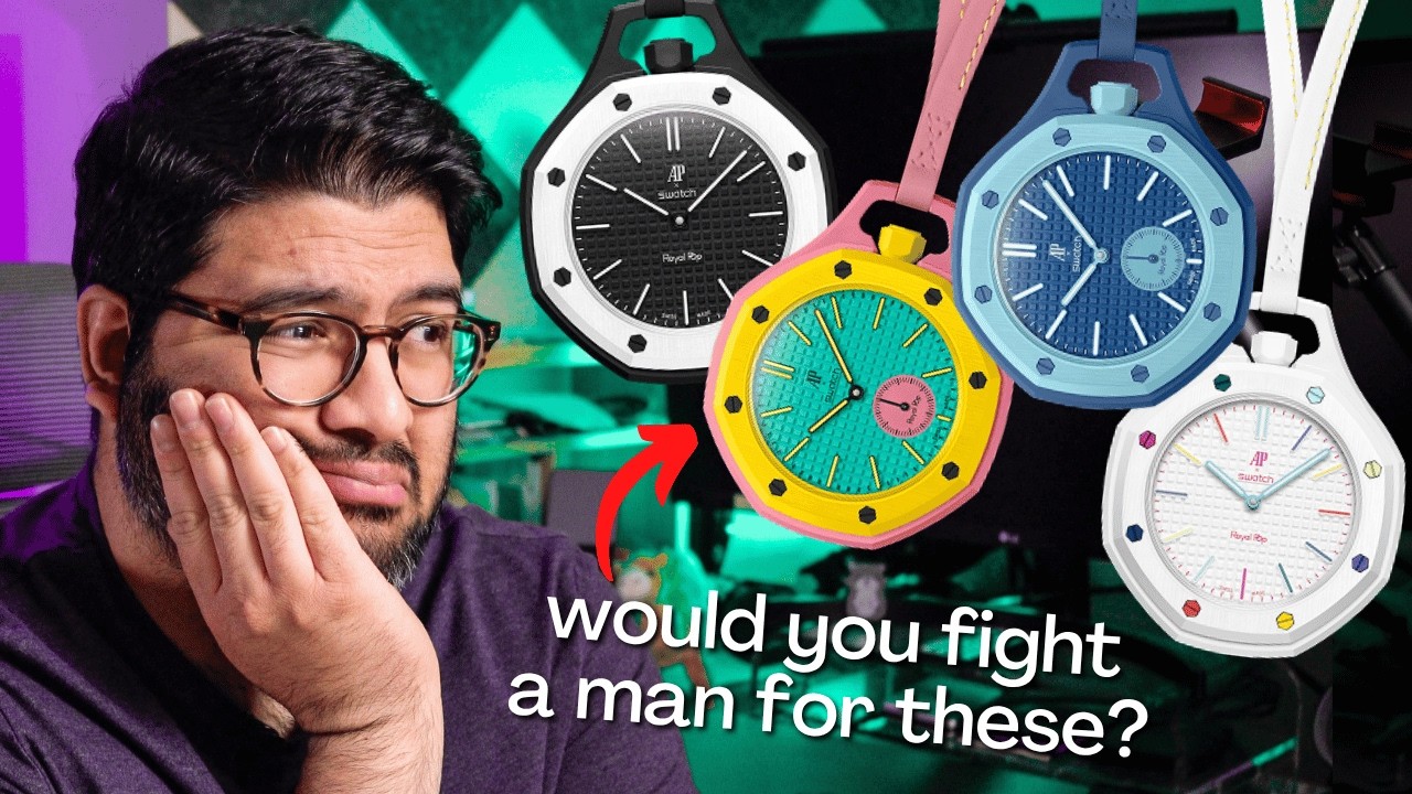 Ситуация с Swatch x Audemars Piguet Royal Pop просто безумная