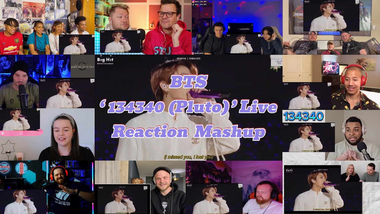 BTS ‘134340 (Pluto)’ Live Reaction Mashup