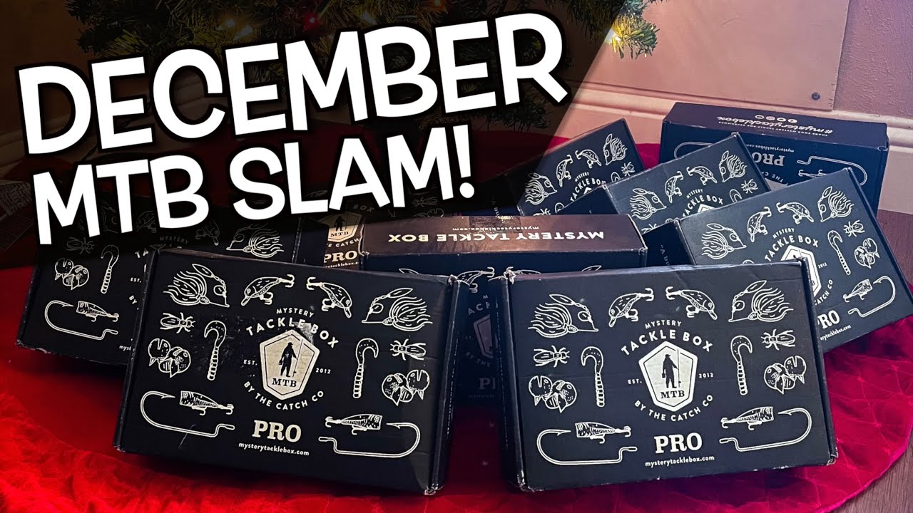 December Mystery Tackle Box Unboxing and Slam! (MTB)