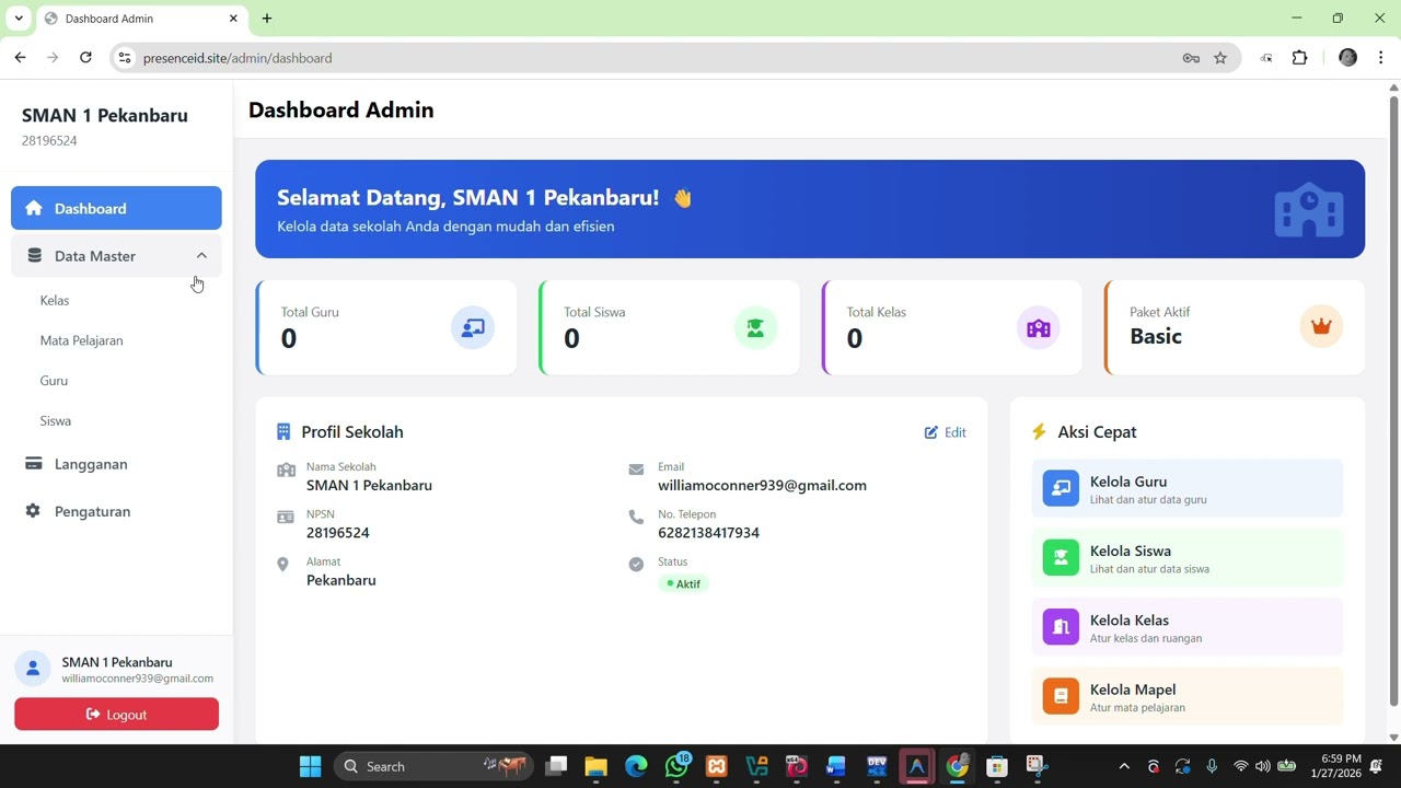 Video Demo PRESENCE.ID