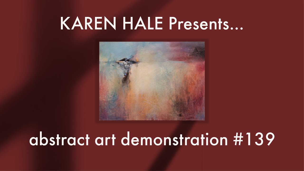 Abstract Art Demonstration #139:Technique:Blending: 