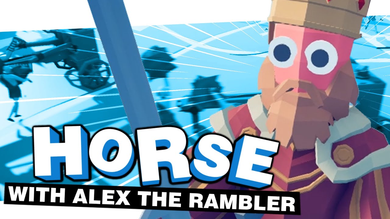 HORSE VS ALEX THE RAMBLER | TOTALLY ACCURATE BATTLE SIMULATOR