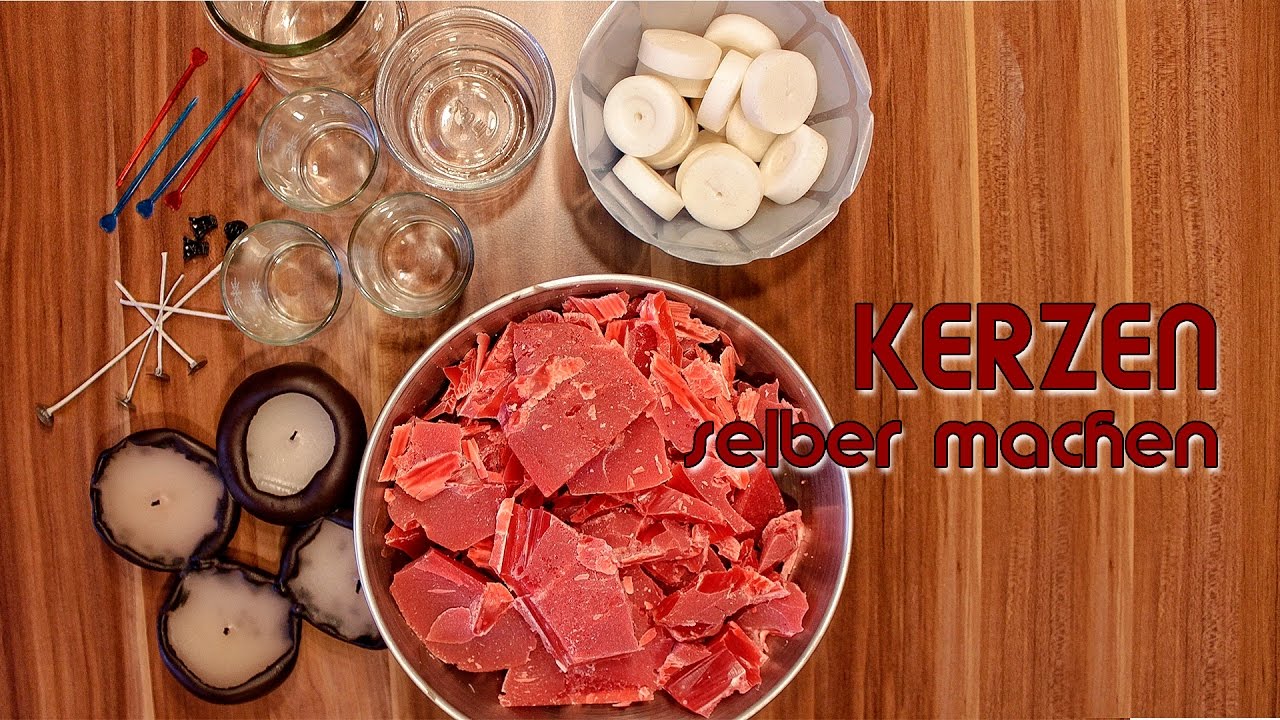 Kerzen selber machen aus Kerzenresten [DIY Basteltipps]