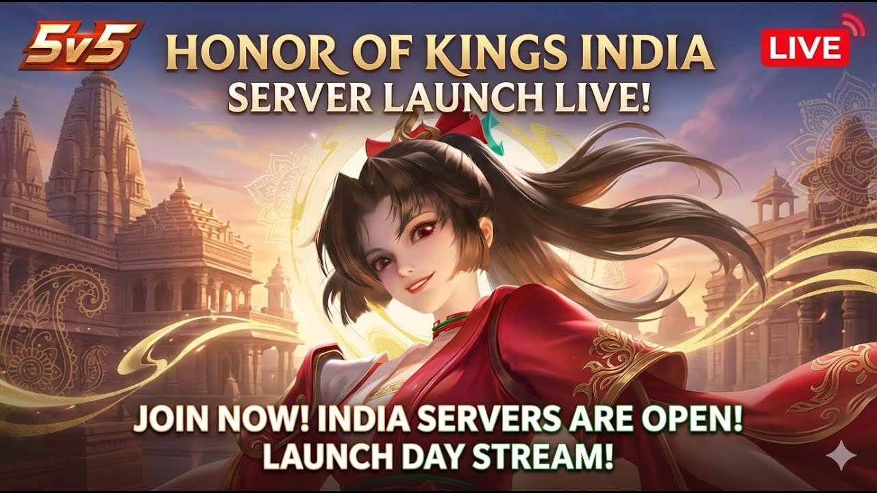 HONOR OF KINGS INDIA SERVER  RANK PUSHING |  LIVE