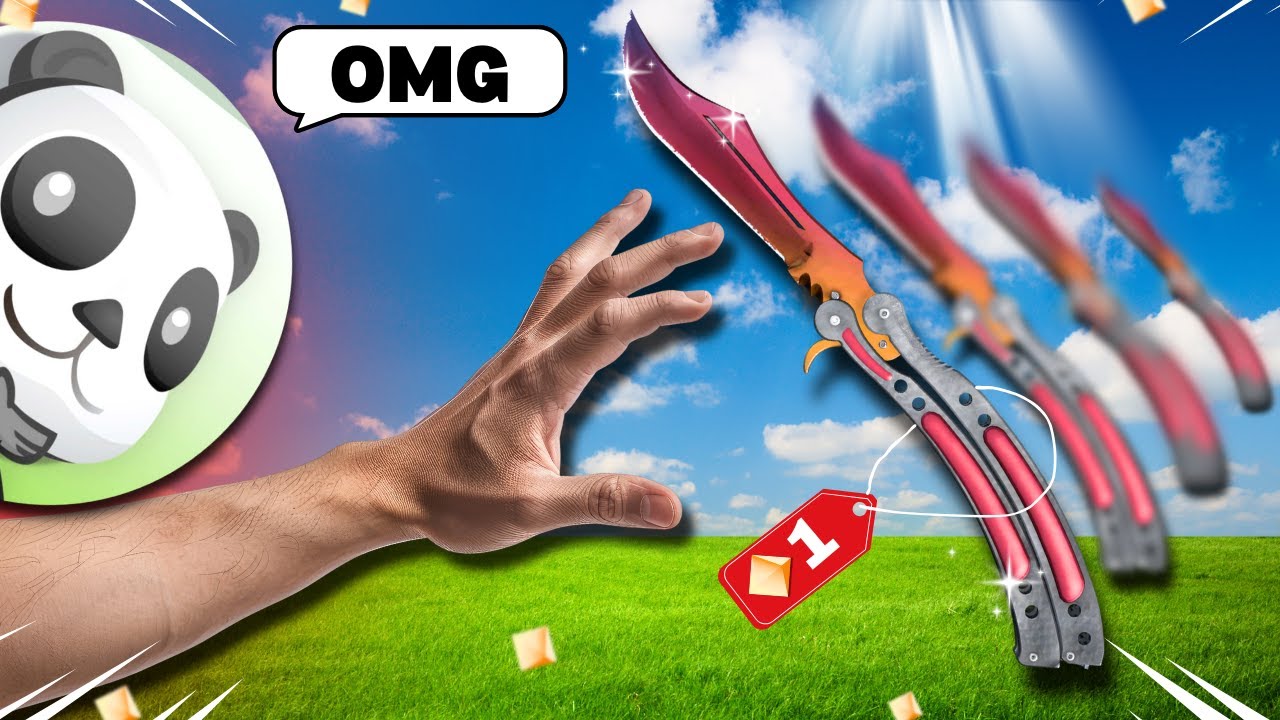 I Tried Getting a Butterfly Knife With $1