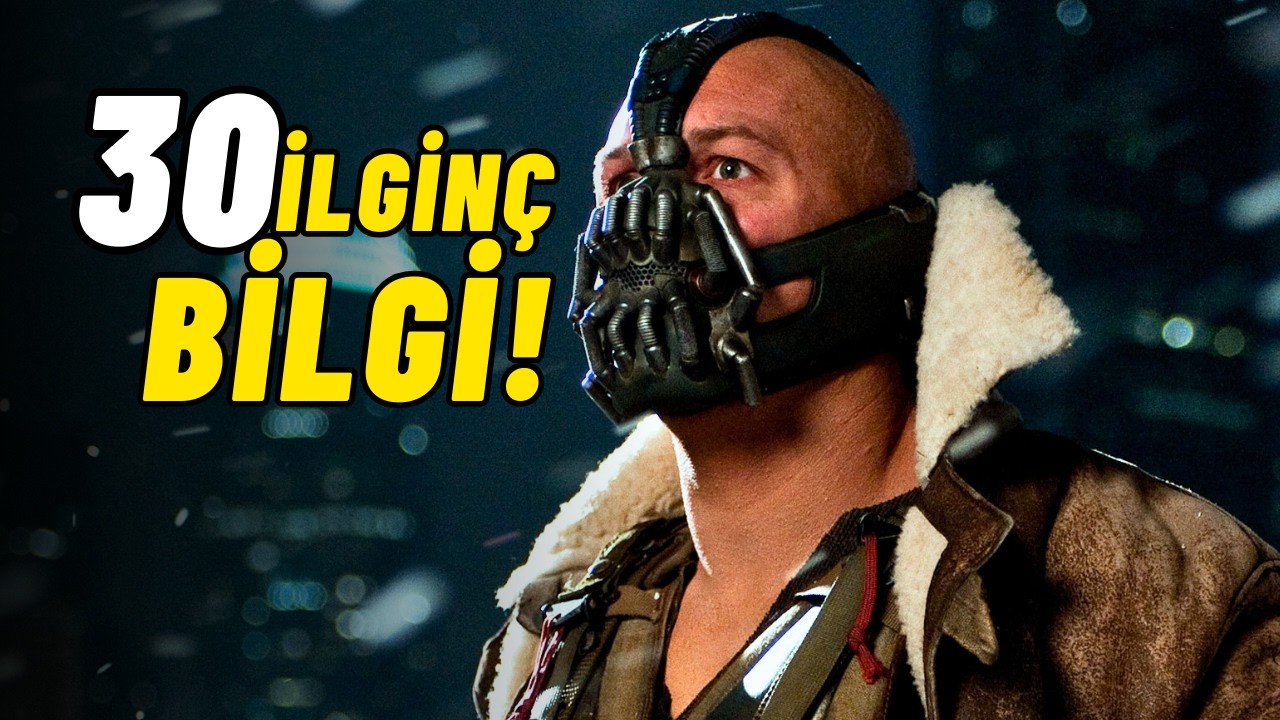 KARA ŞÖVALYE  YÜKSELİYOR Hakkında 30 Harika Bilgi! | Kamera Arkası ve Gizli Detaylar!