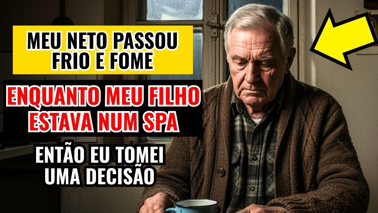 Achei meu neto SOZINHO no Frio enquanto os pais 