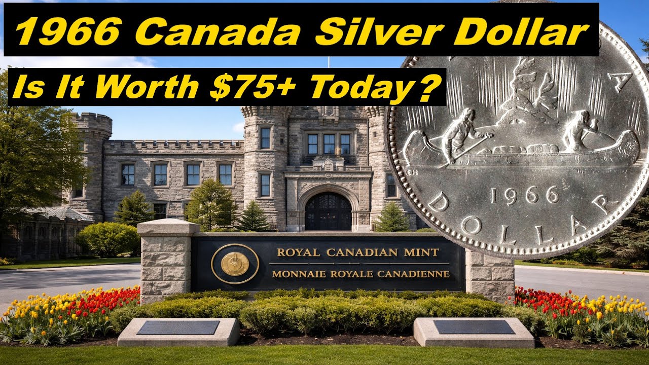 1966 Canada Silver Dollar 💰 Is It Worth $75+ Today?